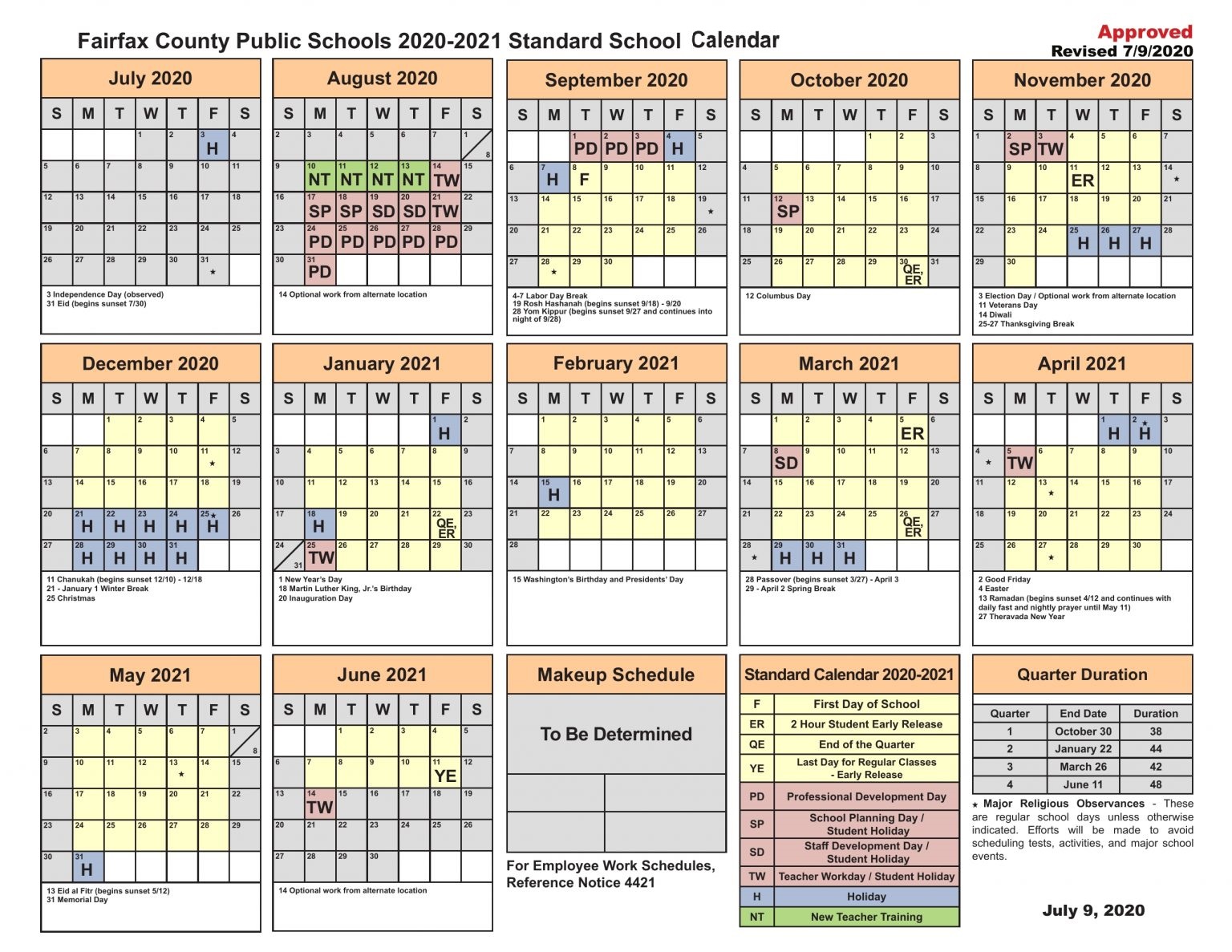Fairfax County Public Schools 202425 Calendar Printable alvira