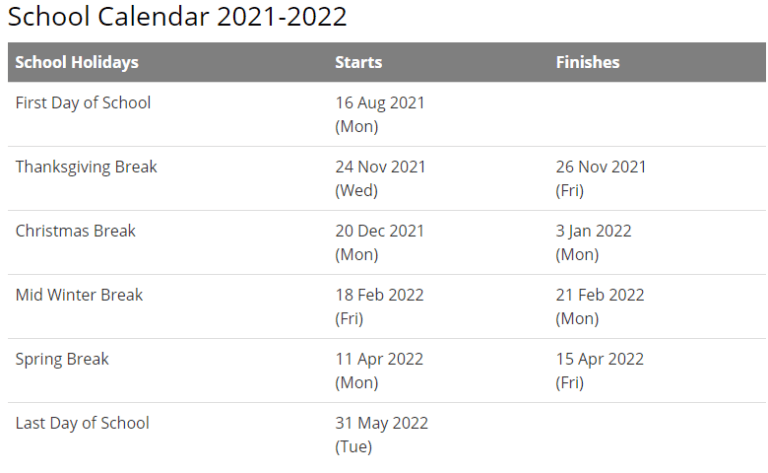 Berkeley County School Calendar 2021 2022 County School Calendar