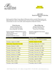 Fulton County Public Schools Calendar 2025